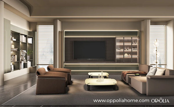Monet Series Serene Modern Elegance Green Whole-House Design - OB25AP03